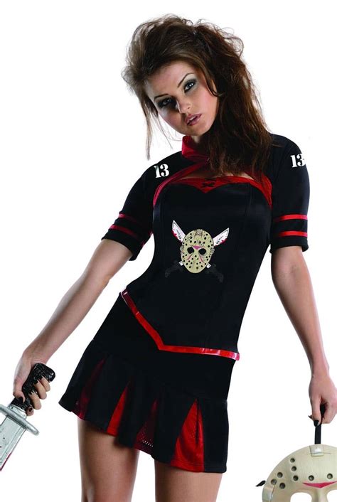 Womens Jason Voorhees Costume Friday The 13th Halloween Costume
