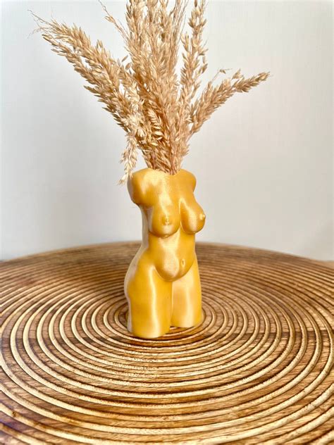 Woman Torso Statue Digital File Nude Woman Body Vase Home Etsy