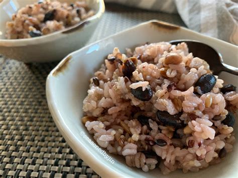 korean multigrain rice japgokbap seasoned  jin