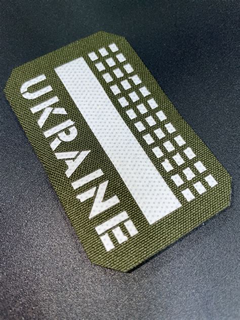 Люминесцентный Шеврон PVC на липучке M-Tac "Патриот Украина" (Патч ...
