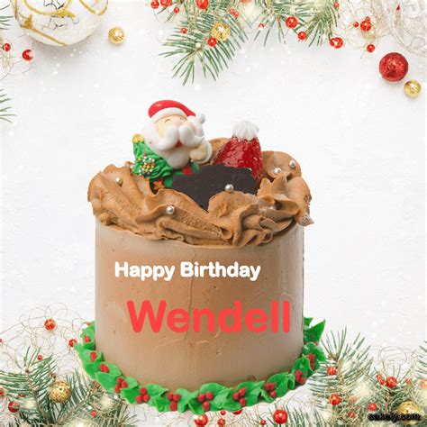 🎂 Happy Birthday Wendell Cakes 🍰 Instant Free Download