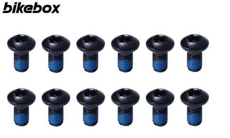 Комплект болтов 12 шт. для крепления тормозного диска, болты черного ...