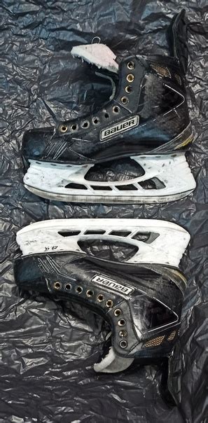 Коньки BAUER Supreme 27 Размер 8 D состояние 7/10 стаканы, ботинки ...
