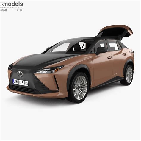 Lexus Rz E Mit Innenraum D Modell Herunterladen Crossover