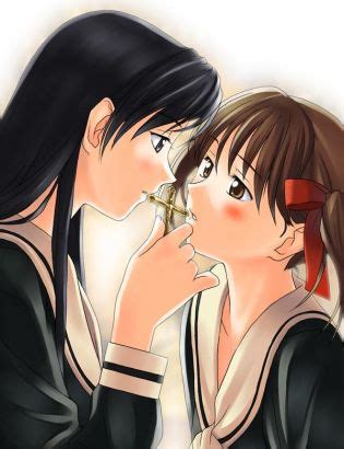 Yuri Kiss Luscious Hentai Manga Porn