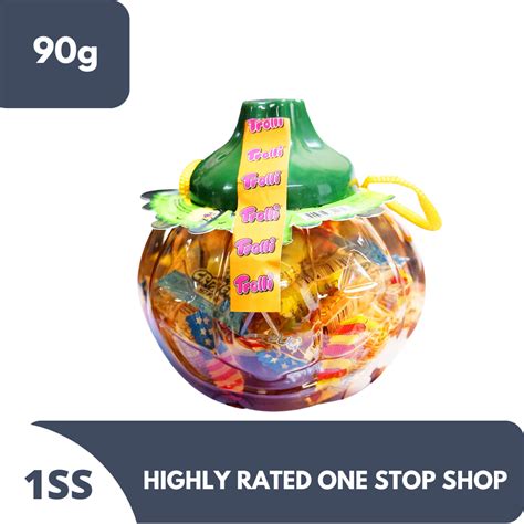 Trolli Gummi Assorted Pumpkin Jar 90g | Lazada PH
