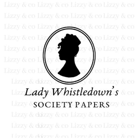 Bridgerton Lady Whistledown S Society Papers Svg And Png Etsy