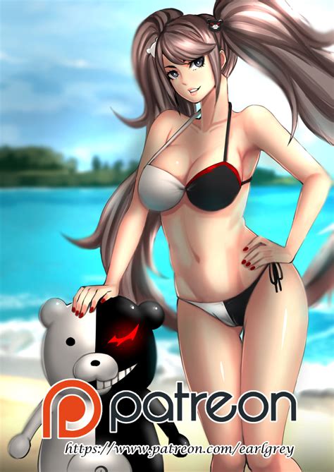 Junko Enoshima Bikini By Eizen Hentai Foundry