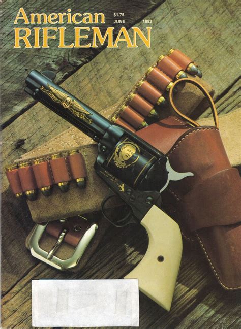 Vintage American Rifleman Magazine June 1982