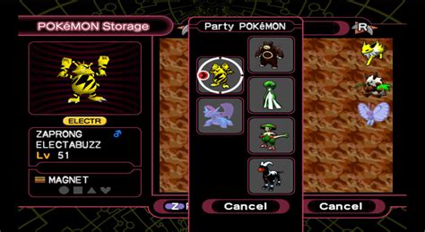 Just Did A Hardcore Nuzlocke Of Pokemon Xd Gale Of Darkness Final Team On The Left And Dead