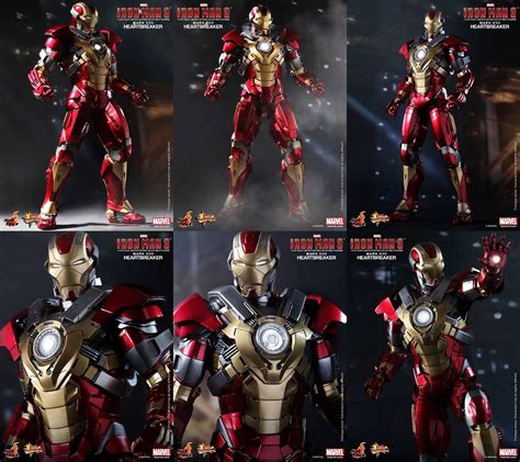 全新 Hottoys Hot Toys Ironman Iron man 3 Heartbreaker Mark XVII 17 MMS212 Marvel Tony Stark Suit