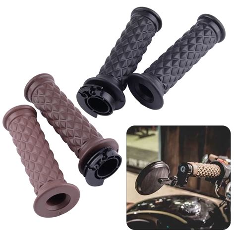 CITALL New 2pcs 7 8 22mm Motorcycle Handlebar Hand Grip Bar 12 5cm Fit