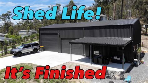 shed house build internal fit   completion youtube