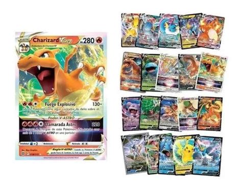 Cartas Pokemon V Vmax Gx Carta Grande Edicion Cuotas Sin