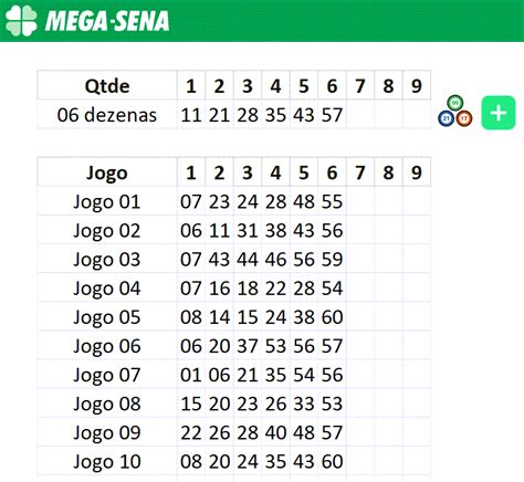 Gerar Numeros Para Mega Sena - Planilha Gerar Números Mega Sena Excel - Guia do Excel