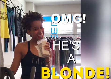This Guy Dyed His Natural Red Hair Blonde For A Week To See What It Was Like