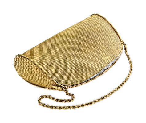 Diamond And Gold Evening Bag Van Cleef And Arpels Jewelry Compact Christie S Gold Evening