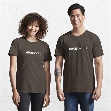 Hike Naked T Shirt For Sale By LudlumDesign Redbubble Hike T Shirts Hiking T Shirts