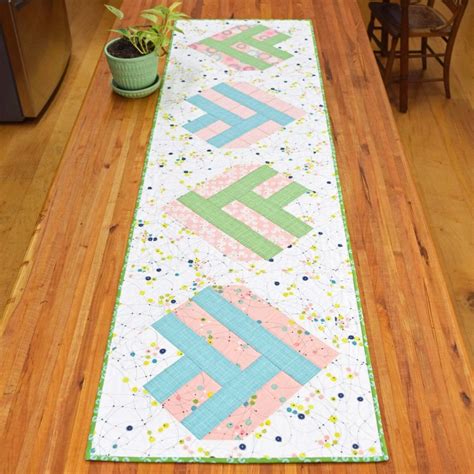 Free Jelly Roll Friendly Tablerunner Pattern Jelly Roll Quilt