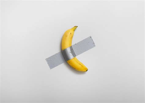 Maurizio Cattelans Duct Taped Banana Fetches 62m At Sothebys New York