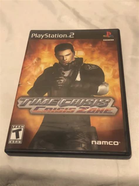 Playstation 2 Ps2 Game Time Crisis Crisis Zone Eur 2214 Picclick Fr