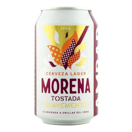 Comprar Cerveza Ambar Morena 33 Cl Pack 24 Latas