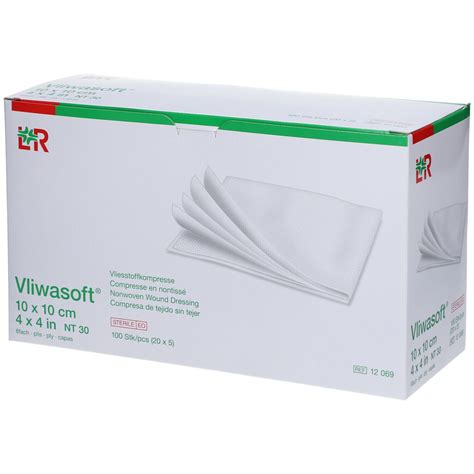 Vliwasoft Compresse Sterili In TNT 10 Cm X 10 Cm 100 Pz Redcare