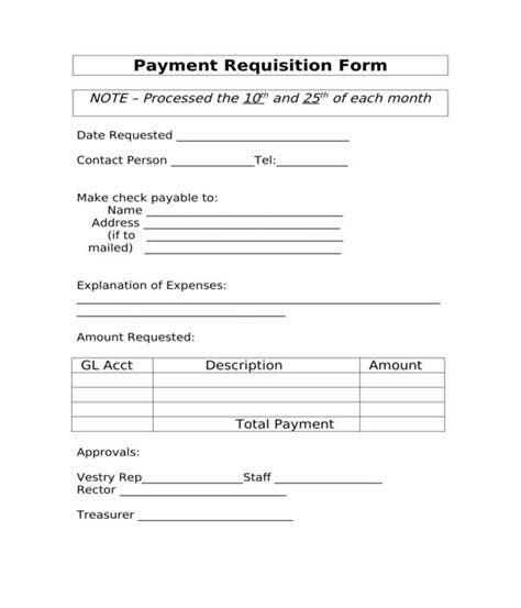 Free Requisition Slip Form Samples Pdf Ms Word Google Docs