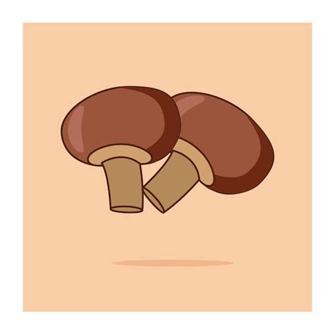 Premium Vector Mushroom Icon Vector Illustration