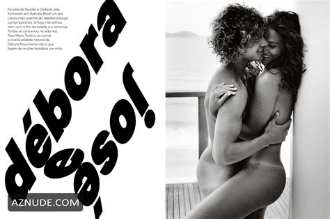Debora Nascimento Jose Loreto Naked In Rehearsal For Vogue Brazil June Aznude