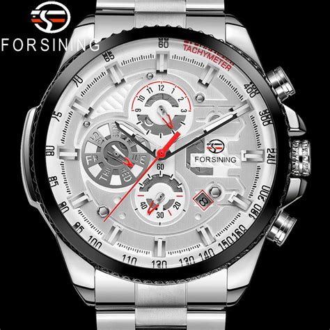 FORSINING Reloj de pulsera automático para hombre accesorio masculino