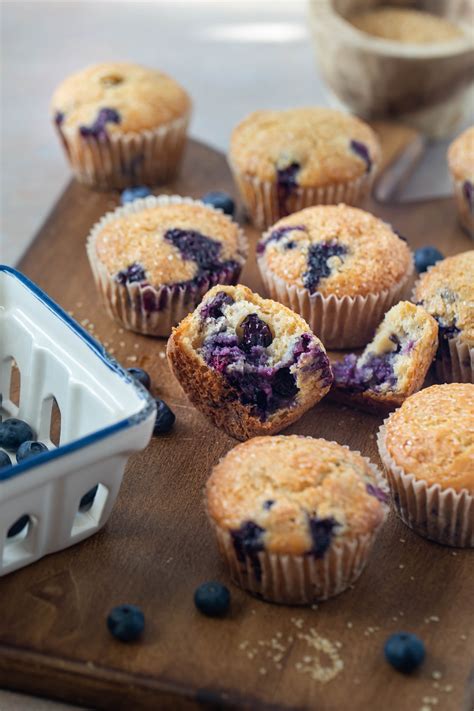 The Best Vegan Blueberry Muffins With Lemon