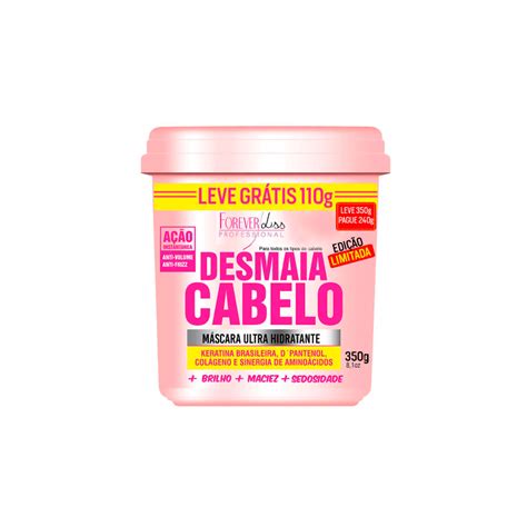 Desmaia Cabelo Anti Frizz And Professional Volume Mask 350g Forever