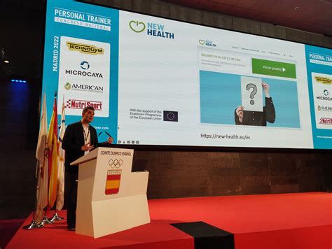 El Proyecto New Health En El Congreso Nacional Personal Trainer Aedesa