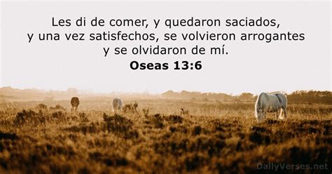 23 de junio de 2023 Versículo de la Biblia del día Oseas 13 6