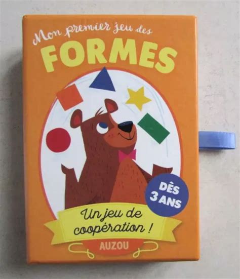 MON PREMIER JEU des Formes Un jeu de coopération Auzou 2017 Dès 3 ans