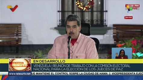 Pdte Maduro Venezuela Vivir Un Reverdecer De La Justicia Comunitaria