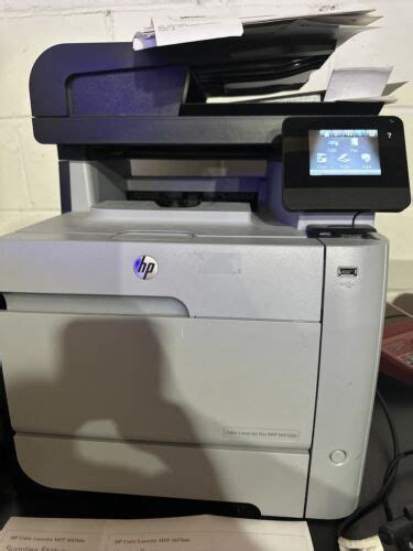 HP Color LaserJet Pro MFP M476dn Laser Printer Full Toner Low Page ...