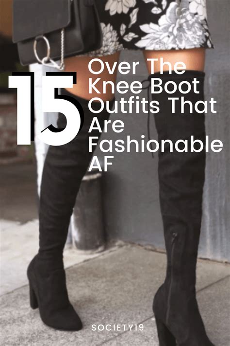 15 Over The Knee Boot Outfits That Are Fashionable Af Society19