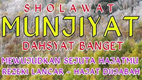 Gapai Hajat Secepat Kilat Dengan Shalawatdahsyatnya Sholawat Munjiyat