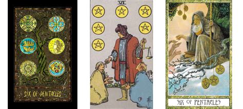 Six Of Pentacles Tarot Card Meaning Altar Gods