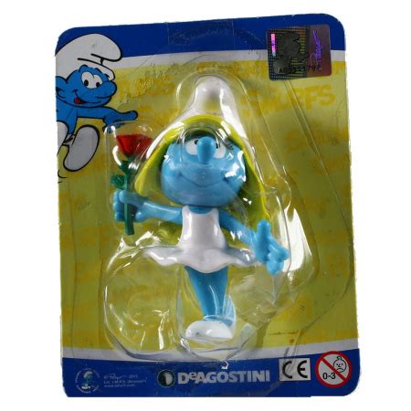 Collectible figurine DeAgostini The Smurfs dancer with a rose Nº2b