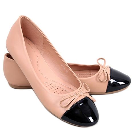 Bm Baleriny Damskie Chanelki Gemma Nude Be Owy Wyprzeda Butymodne Pl