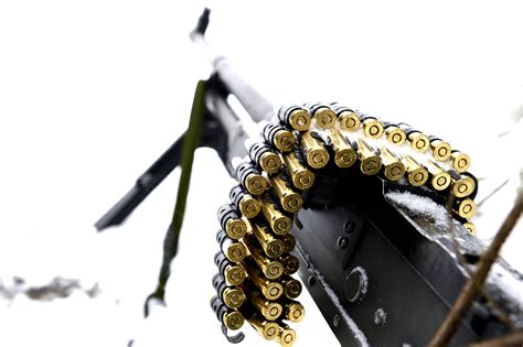 Free Download Hd Wallpaper Macro Weapons Machine Gun Tape