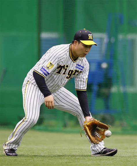 【阪神】大山悠輔フリー打撃、内野ノックで笑顔 Op戦4試合欠場も「開幕に向けて」上昇モード プロ野球写真ニュース 日刊スポーツ