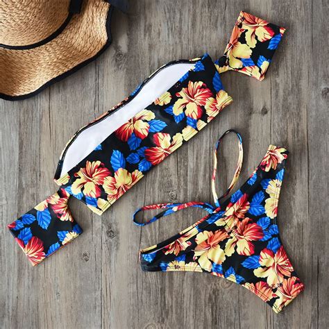 Maillot De Bain Maillot De Bain Asym Trique Paule D Nud E Sexy Bikini Taille Haute Style