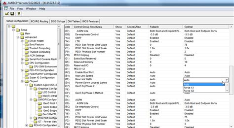 Help needed - PCIe bifurcation on Supermicro X11SSZ-F - BIOS Modding ...