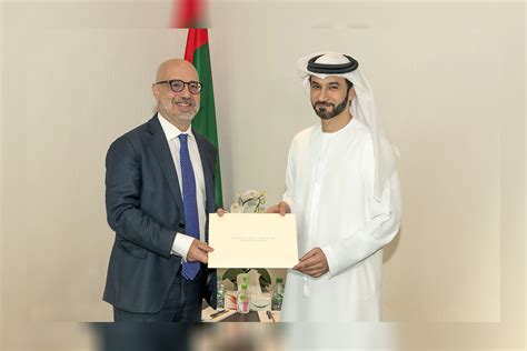 Mofaic Receives Credentials Copy From The New Italian Ambassador