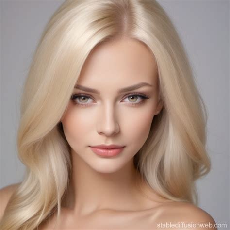 Stunning Russian Blonde Stable Diffusion Online