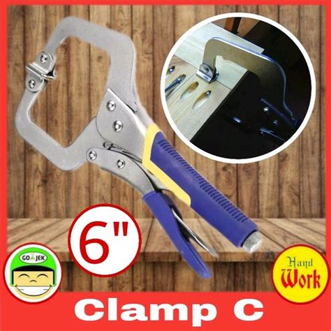 Jual Clamp C Tang Catok Buaya Inch Locking Plier Di Lapak Hand Work